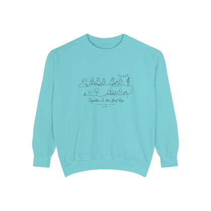 Community Wellness Pullover | Together is the Best Rep Graphic Sweatshirt | Active Lifestyle Top