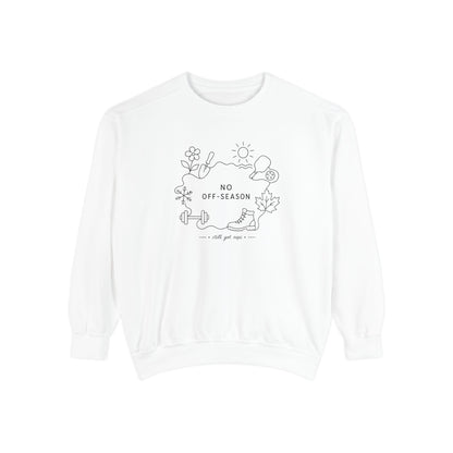 Athletic Longevity Pullover | No Off Season Graphic Sweatshirt | Active Aging Top