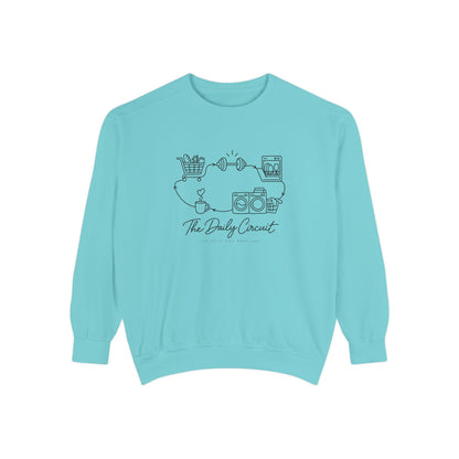 Lifestyle Wellness Pullover | The Daily Circuit Graphic Sweatshirt | Daily Habit Top