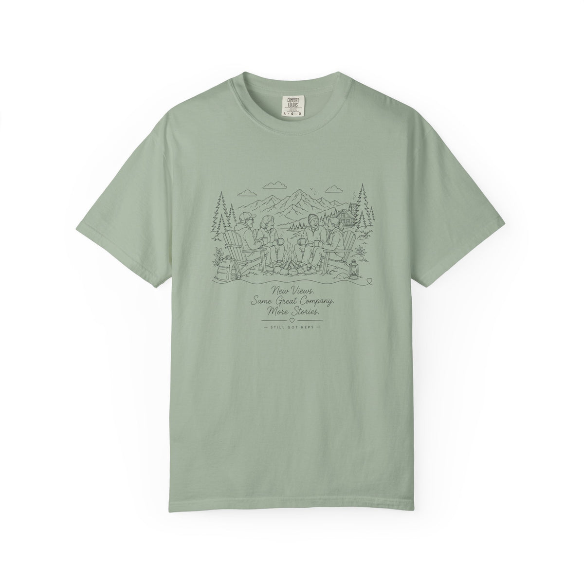Couples Scenic Mountain Getaway T-Shirt