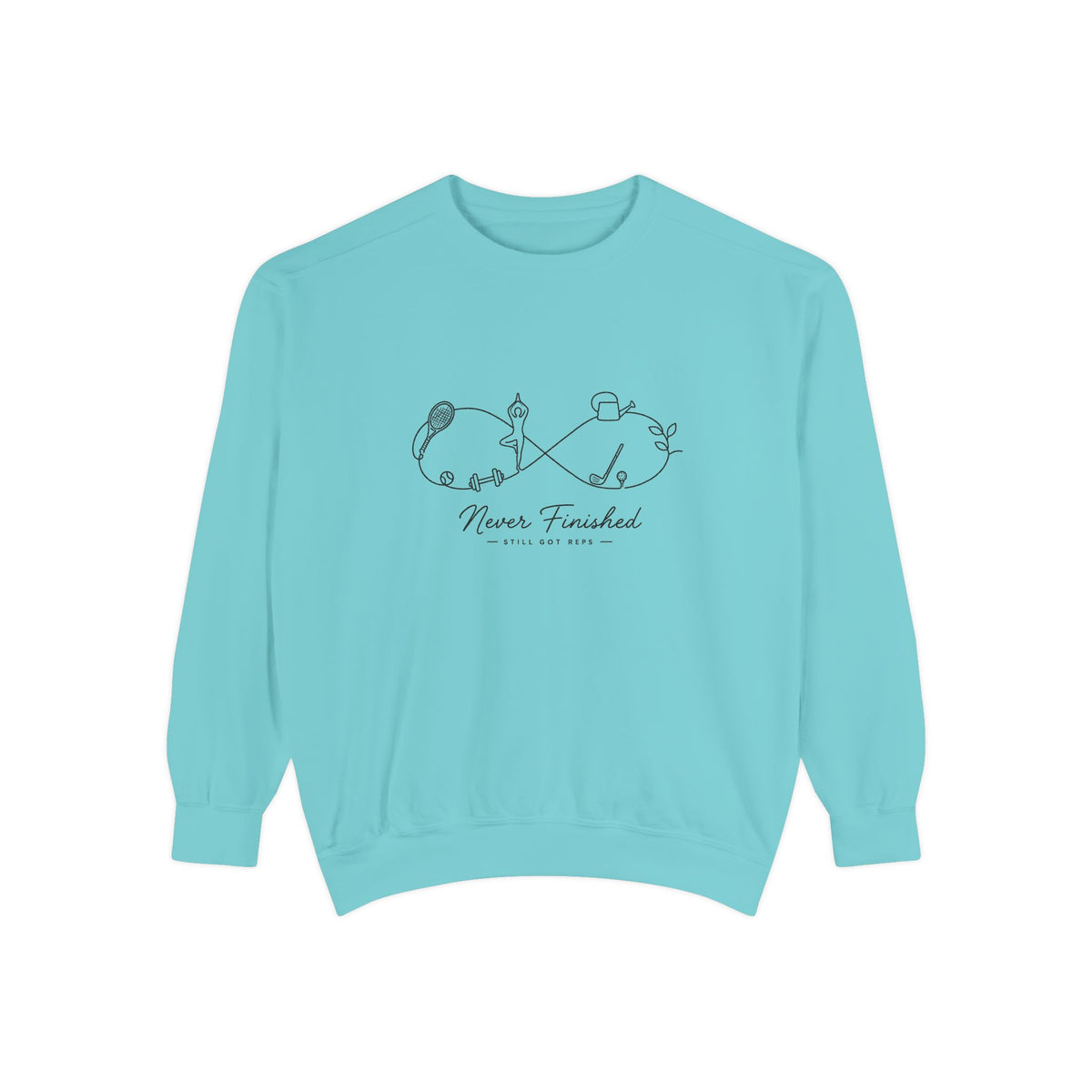 Garment Dyed Heritage Pullover | Active Seasons Graphic Sweatshirt | Active Lifestyle Top