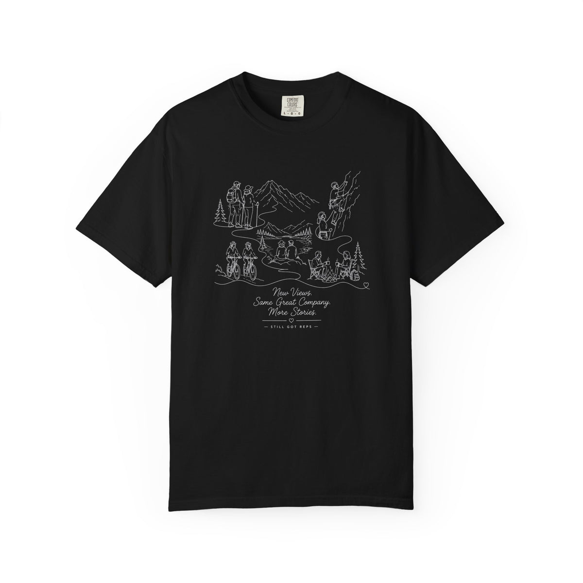 Couples Scenic Mountain Getaway T-Shirt