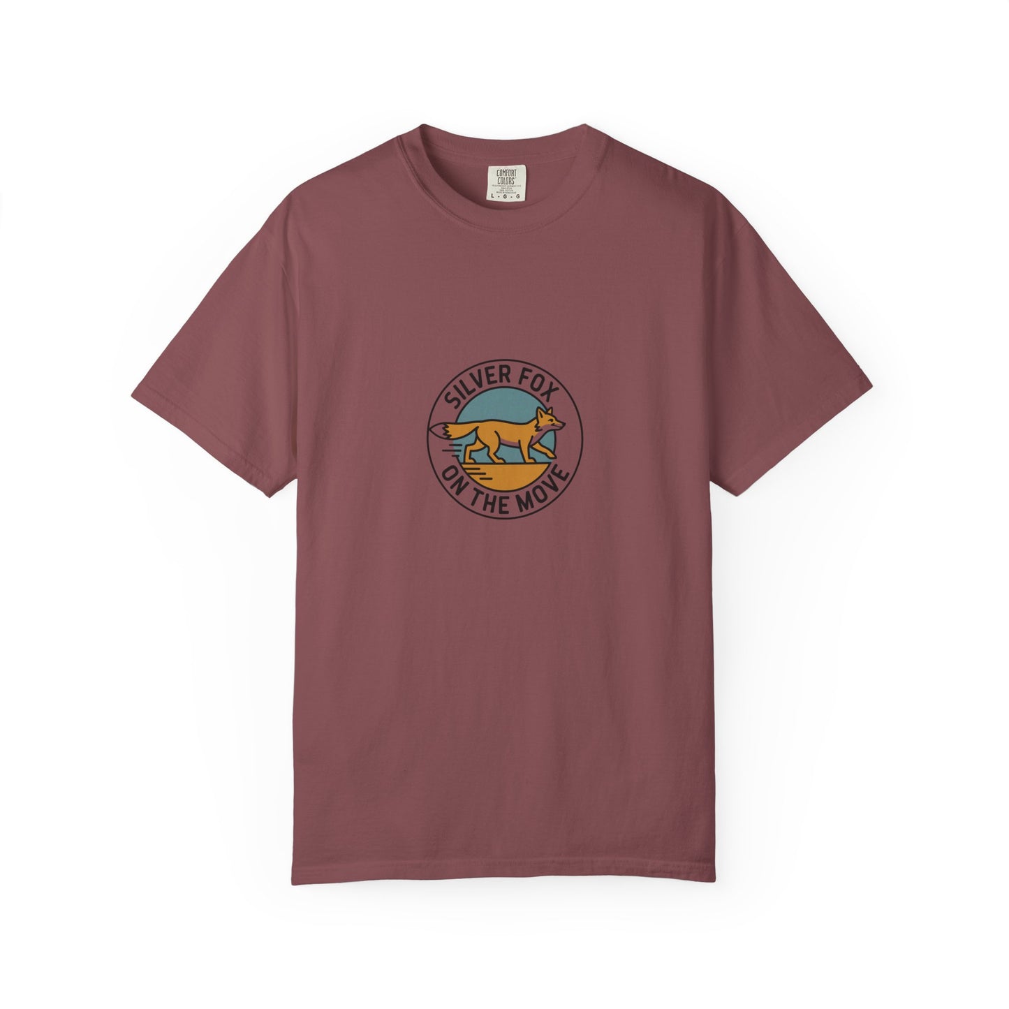 Fox Logo T-Shirt — "Silver Fox On The Move" Vintage Graphic Tee