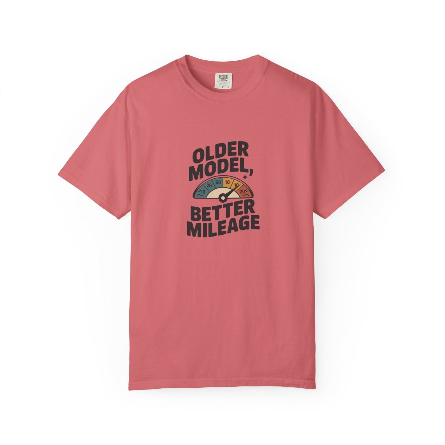 Older Model Better Mileage T-Shirt — Vintage Car Lover Tee