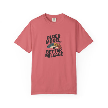 Older Model Better Mileage T-Shirt — Vintage Car Lover Tee