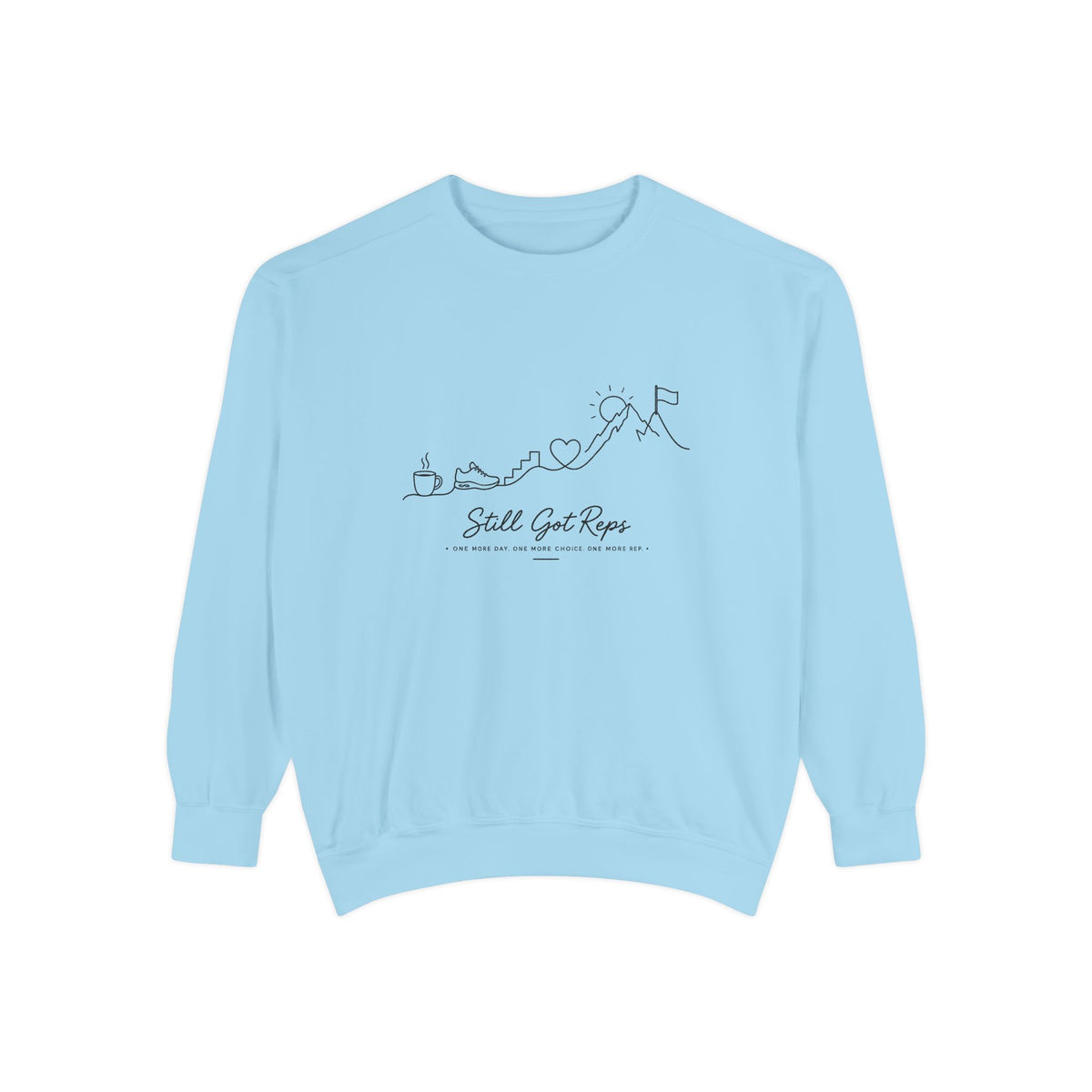 Athletic Longevity Pullover | Still Got Reps Graphic Sweatshirt | Active Aging Top