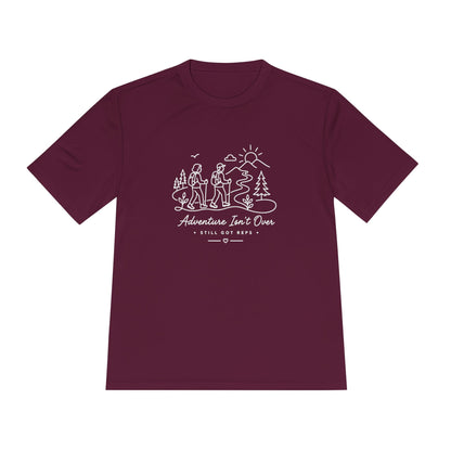 Couples Adventure Line Art Dry Fit T-Shirt