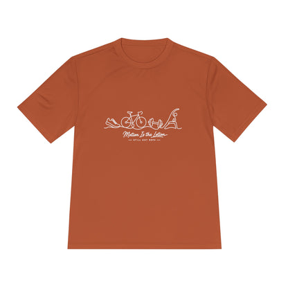Motion is the Lotion Line Art Dry Fit T-Shirt
