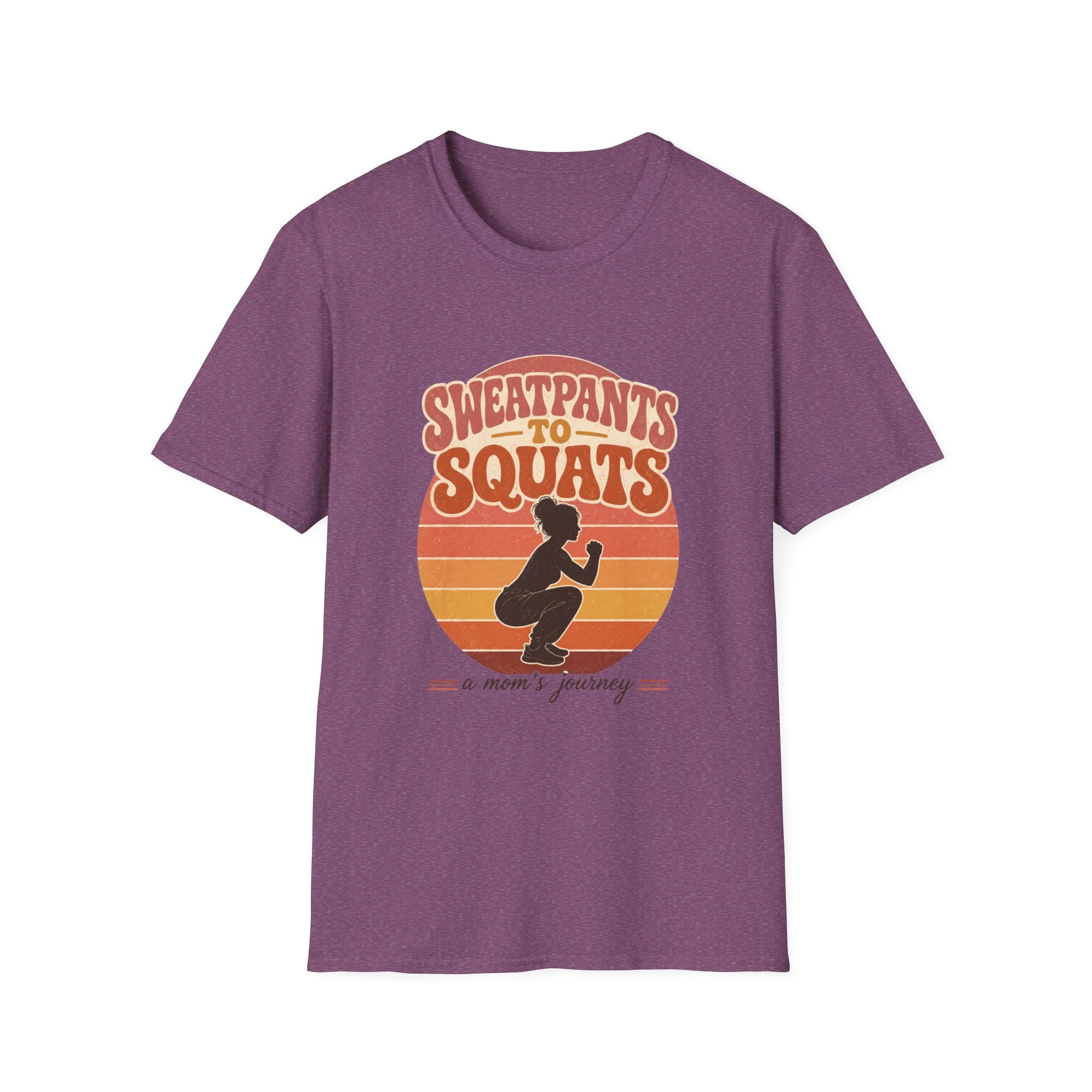 Sweatpants to Squats T-Shirt — Retro Fitness Motivation Tee