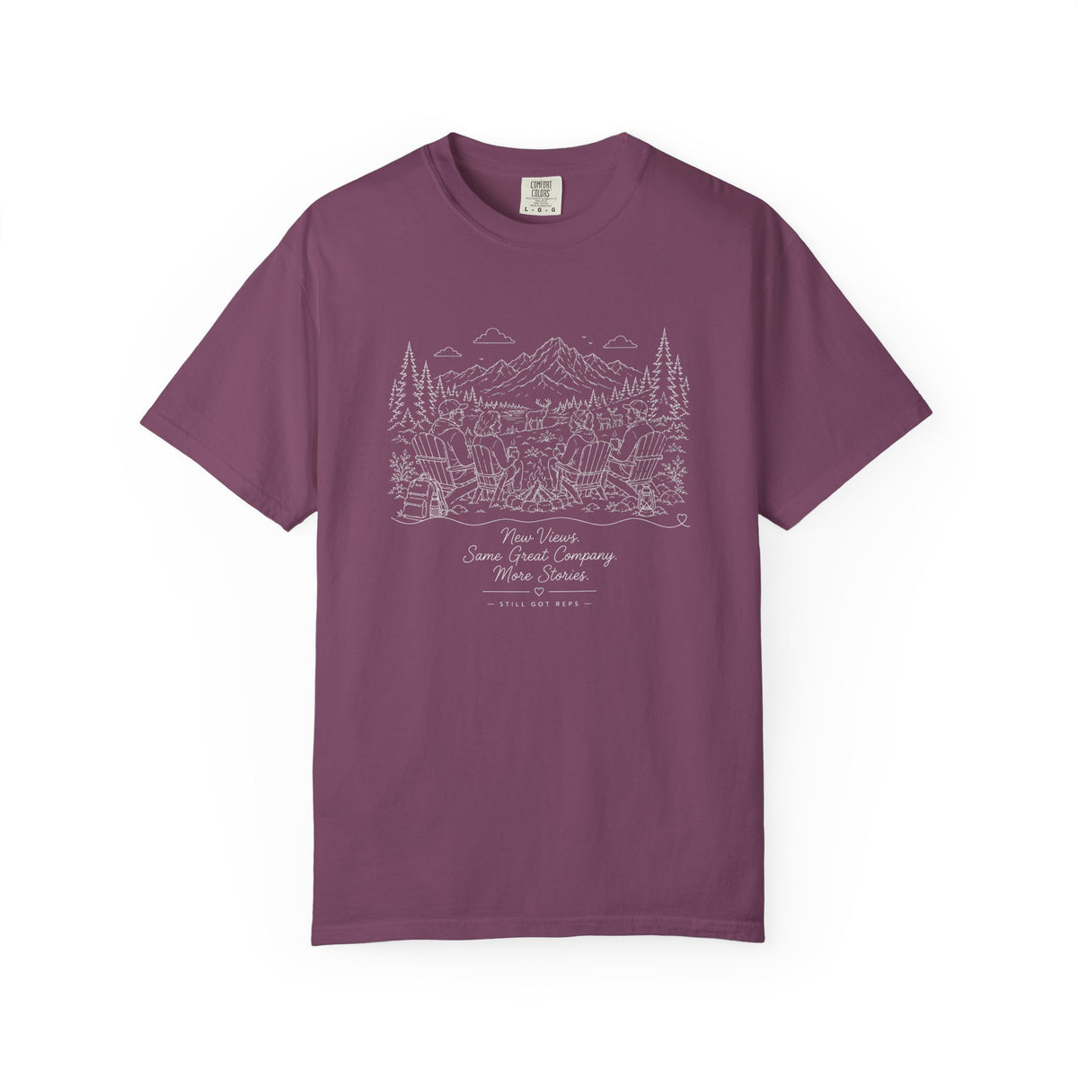 Couples Scenic Mountain Getaway T-Shirt