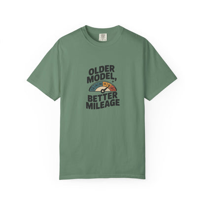 Older Model Better Mileage T-Shirt — Vintage Car Lover Tee