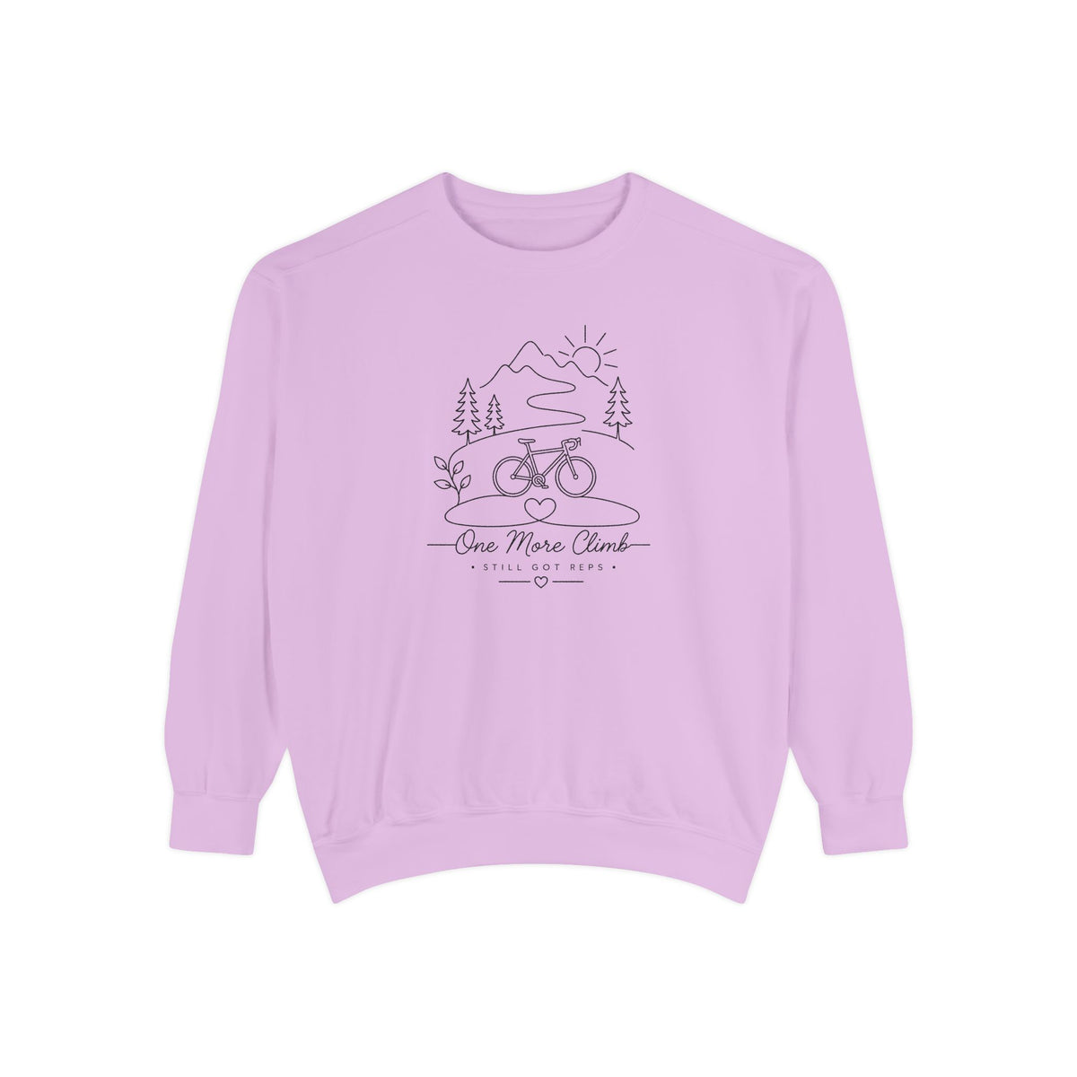 Inspirational Heritage Pullover | One More Climb Graphic Sweatshirt | Active Lifestyle Top