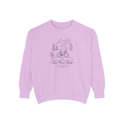 Inspirational Heritage Pullover | One More Climb Graphic Sweatshirt | Active Lifestyle Top