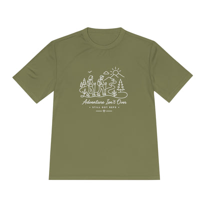 Couples Adventure Line Art Dry Fit T-Shirt