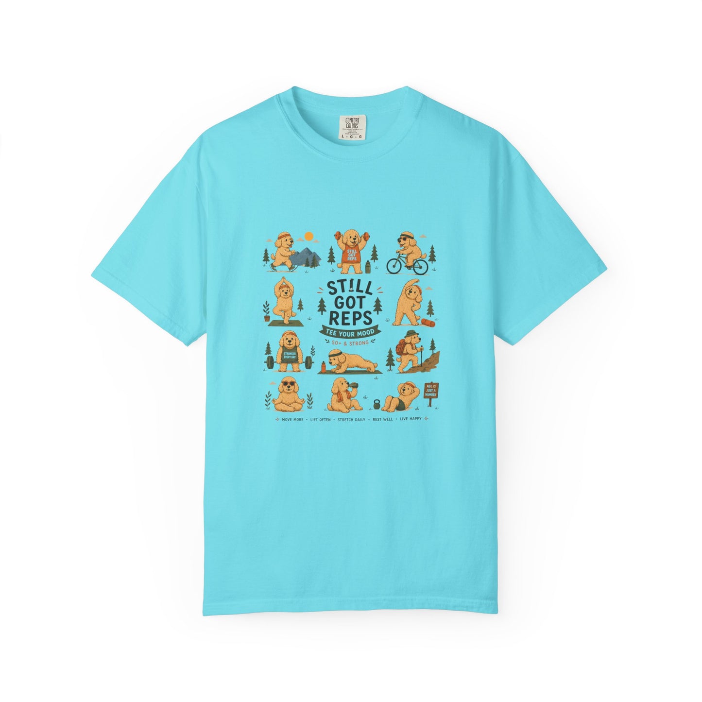 Still Got Reps Bear T-Shirt — Funny Workout Camping Graphic Tee