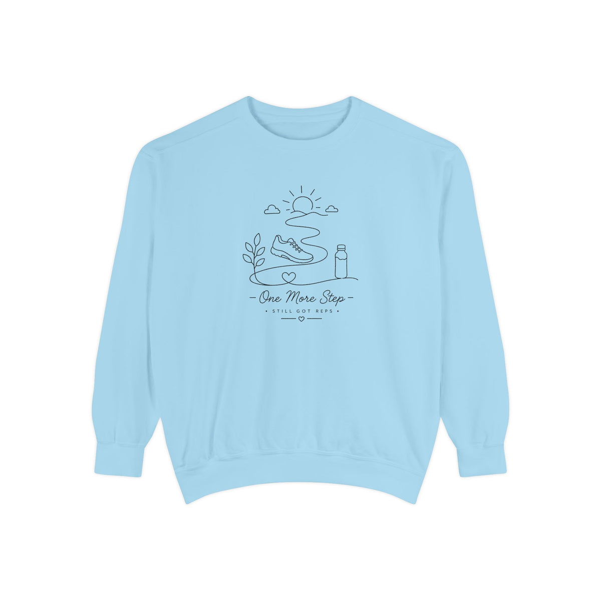 Athletic Longevity Pullover | One More Rep Graphic Sweatshirt | Active Aging Top