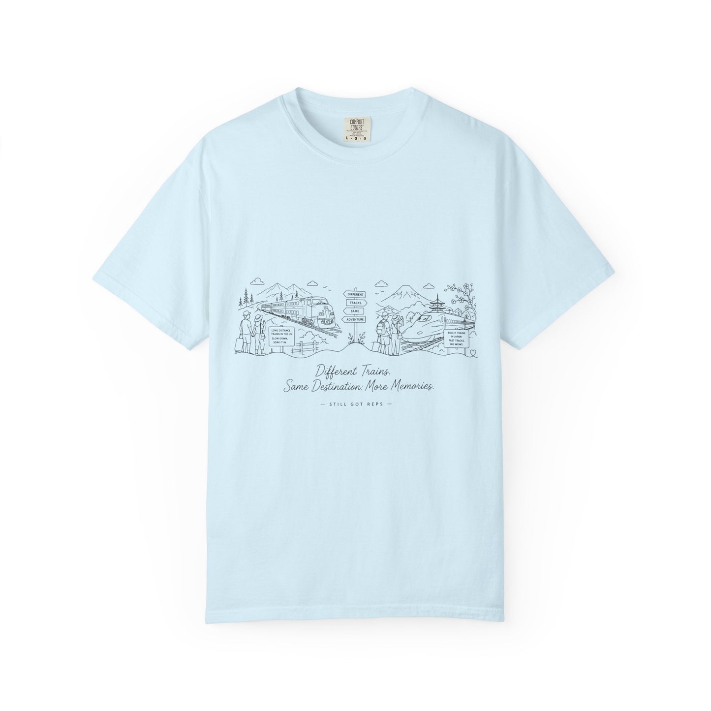 Sketch Map T-Shirt — Appalachian Trail Scenic Trailhead Tee