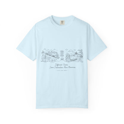 Sketch Map T-Shirt — Appalachian Trail Scenic Trailhead Tee