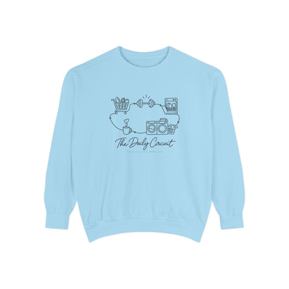 Lifestyle Wellness Pullover | The Daily Circuit Graphic Sweatshirt | Daily Habit Top