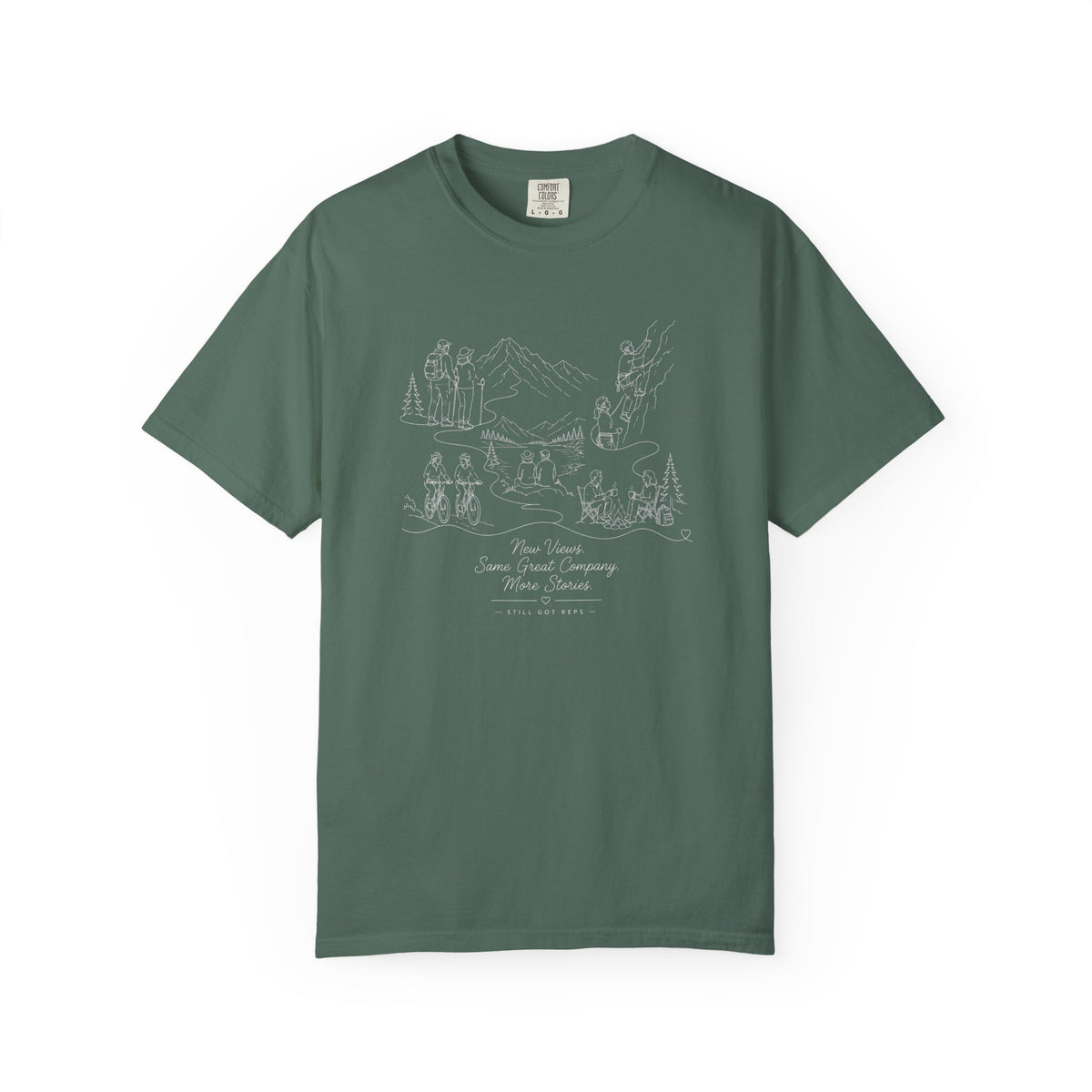 Couples Scenic Mountain Getaway T-Shirt