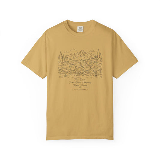 Couples Scenic Mountain Getaway T-Shirt