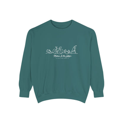 Lifestyle Wellness Pullover | Motion is the Lotion Graphic Sweatshirt | Daily Movement Top