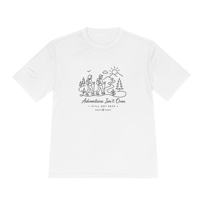 Couples Adventure Line Art Dry Fit T-Shirt