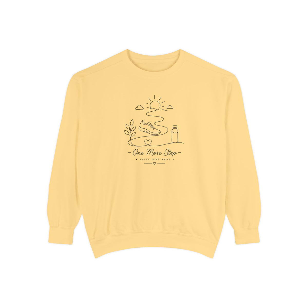 Athletic Longevity Pullover | One More Rep Graphic Sweatshirt | Active Aging Top