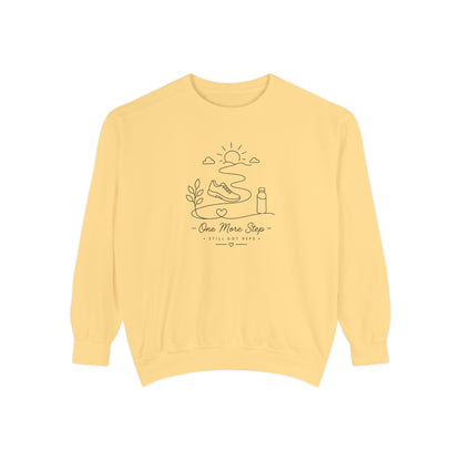 Athletic Longevity Pullover | One More Rep Graphic Sweatshirt | Active Aging Top