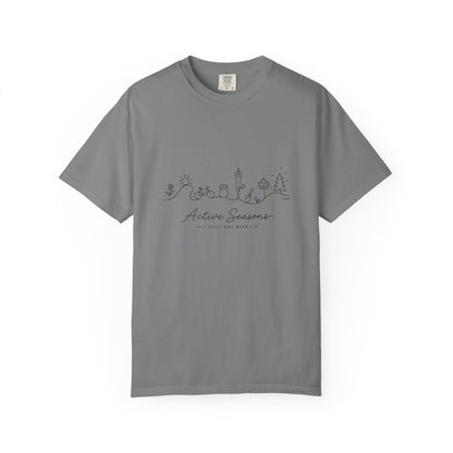 Repping All Seasons Line Art T-Shirt
