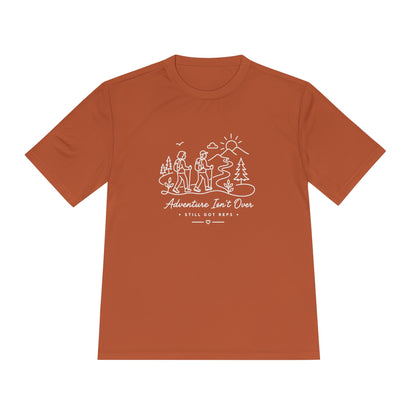 Couples Adventure Line Art Dry Fit T-Shirt