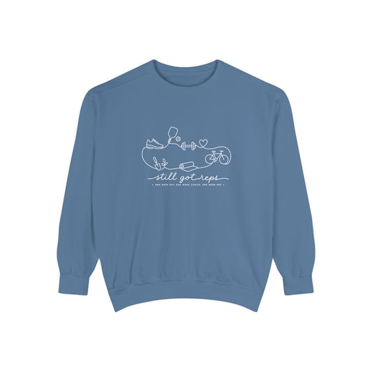 Athletic Longevity Pullover | One More Day One More Choice One More Rep Graphic Sweatshirt | Active Aging Top