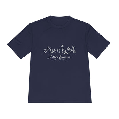 Active Seasons Line Art Dry Fit T-Shirt