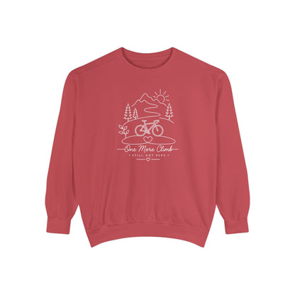 Inspirational Heritage Pullover | One More Climb Graphic Sweatshirt | Active Lifestyle Top
