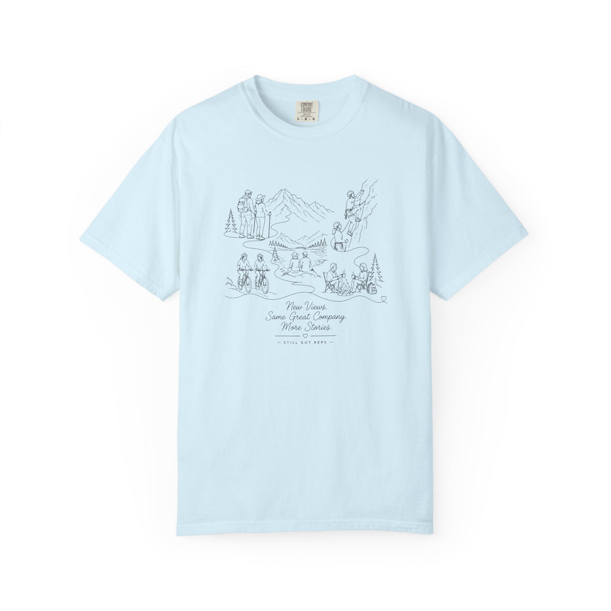 Couples Scenic Mountain Getaway T-Shirt