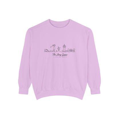 Athletic Longevity Pullover | The Long Game Graphic Sweatshirt | Active Aging Top