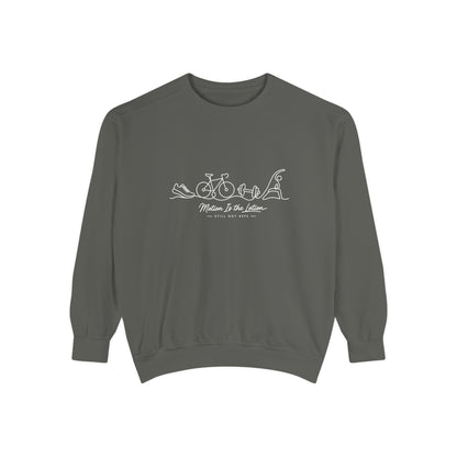 Lifestyle Wellness Pullover | Motion is the Lotion Graphic Sweatshirt | Daily Movement Top