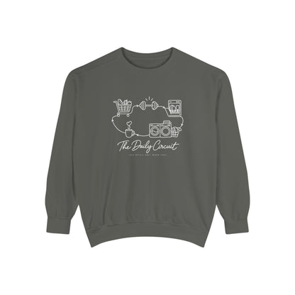 Lifestyle Wellness Pullover | The Daily Circuit Graphic Sweatshirt | Daily Habit Top