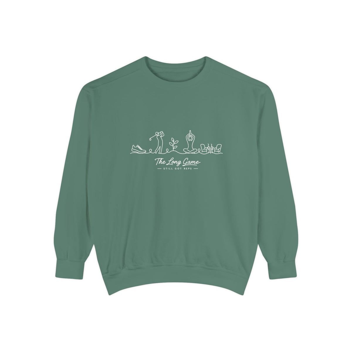 Athletic Longevity Pullover | The Long Game Graphic Sweatshirt | Active Aging Top