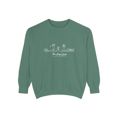 Athletic Longevity Pullover | The Long Game Graphic Sweatshirt | Active Aging Top