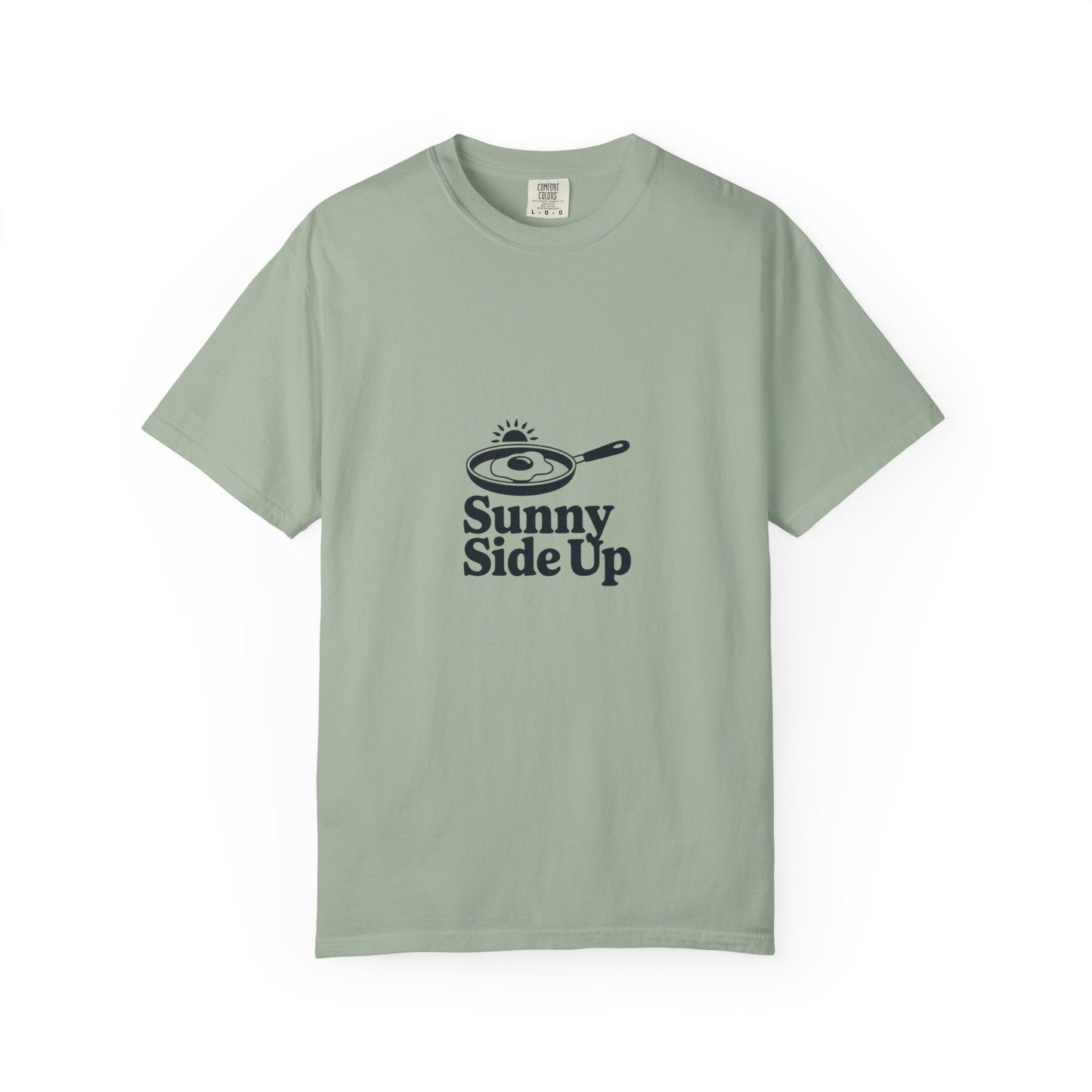 Sunny Side Up T-Shirt — Retro Frying Pan Breakfast Graphic Tee