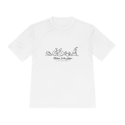 Motion is the Lotion Line Art Dry Fit T-Shirt