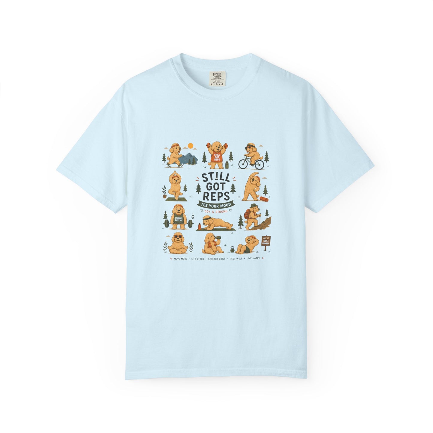 Still Got Reps Bear T-Shirt — Funny Workout Camping Graphic Tee