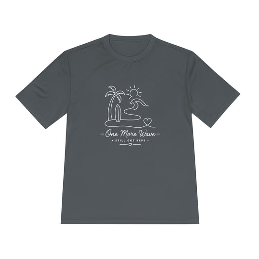 Beach Vibes Line Art Dry Fit T-Shirt