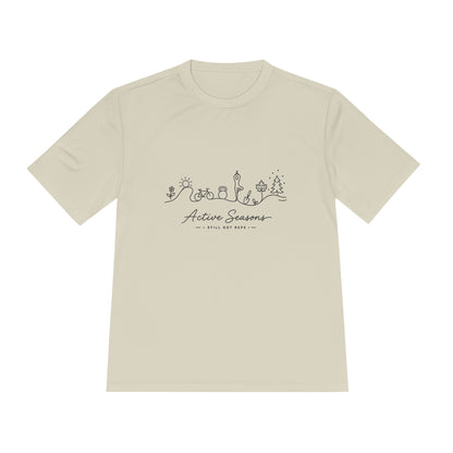 Active Seasons Line Art Dry Fit T-Shirt