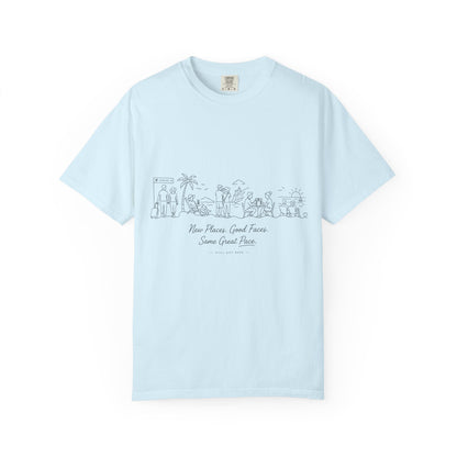 New Places Good Faces Same Great Pace T-Shirt
