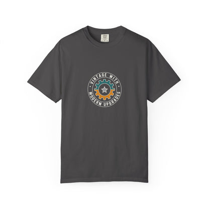Vintage Gear T-Shirt — "Vintage With Modern Upgrades" Graphic Tee