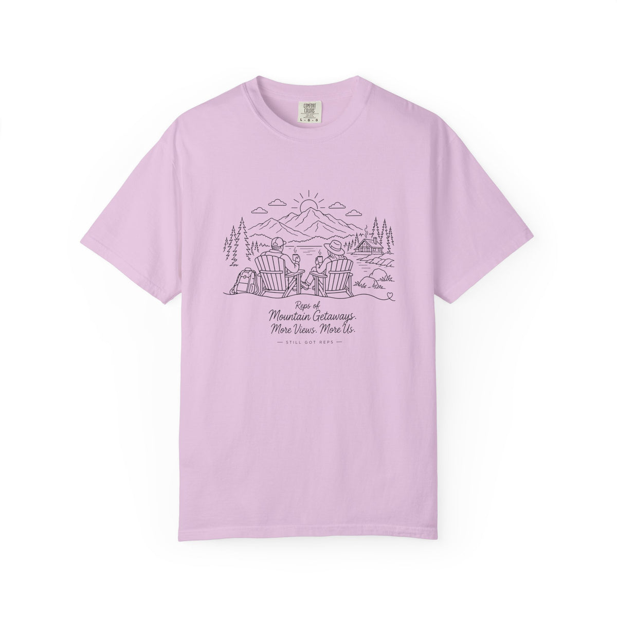 Couple Mountains Getaway T-Shirt
