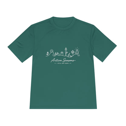 Active Seasons Line Art Dry Fit T-Shirt