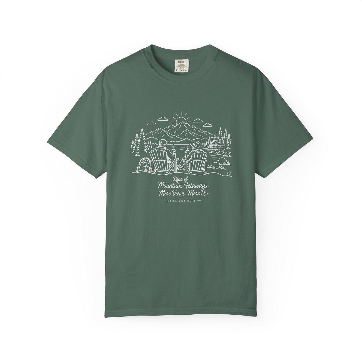 Couple Mountains Getaway T-Shirt